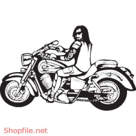 Vector Hình Xăm Decal Moto Ấn Tượng