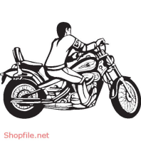 Vector Hình Xăm Decal Moto Ấn Tượng