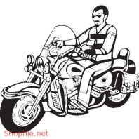 Vector Hình Xăm Decal Moto Ấn Tượng