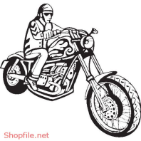Vector Hình Xăm Decal Moto Ấn Tượng