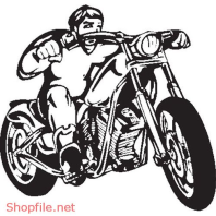 Vector Hình Xăm Decal Moto Ấn Tượng
