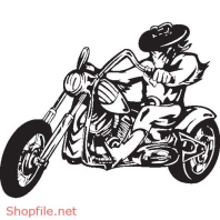 Vector Hình Xăm Decal Moto Ấn Tượng
