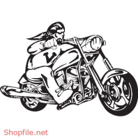 Vector Hình Xăm Decal Moto Ấn Tượng