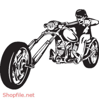 Vector Hình Xăm Decal Moto Ấn Tượng