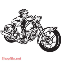 Vector Hình Xăm Decal Moto Ấn Tượng