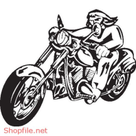 Vector Hình Xăm Decal Moto Ấn Tượng