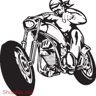 Vector Hình Xăm Decal Moto Ấn Tượng