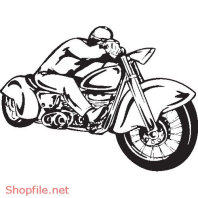 Vector Hình Xăm Decal Moto Ấn Tượng