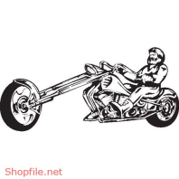 Vector Hình Xăm Decal Moto Ấn Tượng