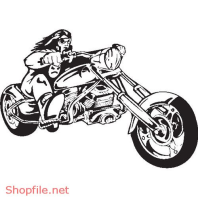 Vector Hình Xăm Decal Moto Ấn Tượng