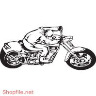 Vector Hình Xăm Decal Moto Ấn Tượng