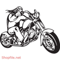 Vector Hình Xăm Decal Moto Ấn Tượng