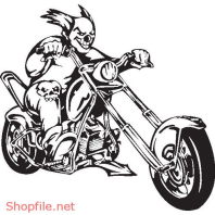 Vector Hình Xăm Decal Moto Ấn Tượng