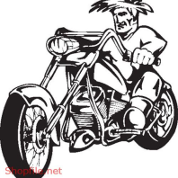 Vector Hình Xăm Decal Moto Ấn Tượng