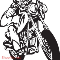 Vector Hình Xăm Decal Moto Ấn Tượng