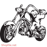 Vector Hình Xăm Decal Moto Ấn Tượng