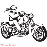Vector Hình Xăm Decal Moto Ấn Tượng