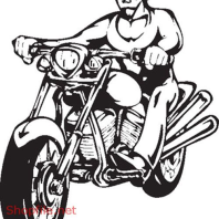 Vector Hình Xăm Decal Moto Ấn Tượng