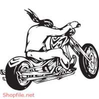 Vector Hình Xăm Decal Moto Ấn Tượng