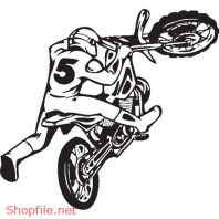 Vector Hình Xăm Decal Moto Ấn Tượng