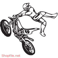 Vector Hình Xăm Decal Moto Ấn Tượng