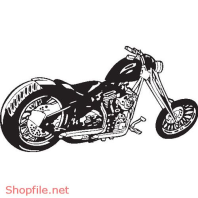 Vector Hình Xăm Decal Moto Ấn Tượng