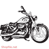 Vector Hình Xăm Decal Moto Ấn Tượng