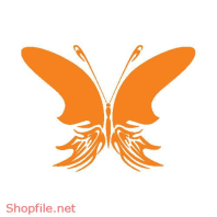 Vector Hình Xăm Decal Bươm Bướm Ấn Tượng