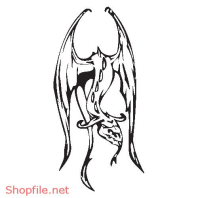 Vector Hình Xăm Decal Rồng Đẹp