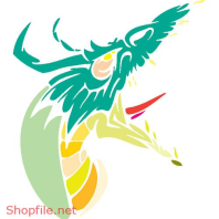 Vector Hình Xăm Decal Rồng Đẹp