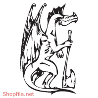 Vector Hình Xăm Decal Rồng Đẹp