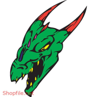 Vector Hình Xăm Decal Rồng Đẹp