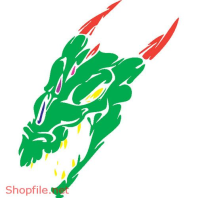 Vector Hình Xăm Decal Rồng Đẹp