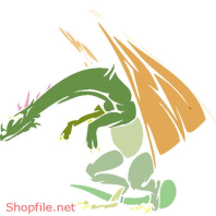 Vector Hình Xăm Decal Rồng Đẹp