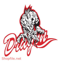 Vector Hình Xăm Decal Dragon Đẹp