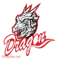 Vector Hình Xăm Decal Dragon Đẹp