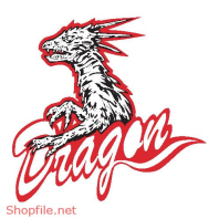 Vector Hình Xăm Decal Dragon Đẹp