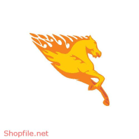 Vector Hình Xăm Decal Ngựa Ấn Tượng