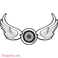 Vector Hình Xăm Decal Xe Ấn Tượng