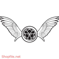 Vector Hình Xăm Decal Xe Ấn Tượng