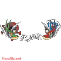 Vector Hình Xăm Decal Thiết Kế Độc Đáo Ấn Tượng