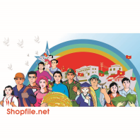 Tranh cổ động toàn dân việt nam đoàn kết