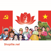 Tranh cổ động toàn dân đi bầu cử