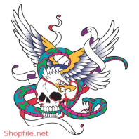 Vector Hình Xăm Decal Thiết Kế Độc Đáo Ân Tượng