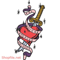 Vector Hình Xăm Decal Thiết Kế Độc Đáo Ấn Tượng