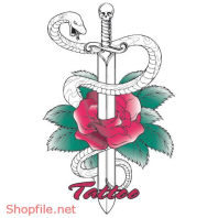 Vector Hình Xăm Decal Thiết Kế Độc Đáo Ân Tượng