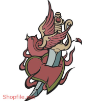 Vector Hình Xăm Decal Thiết Kế Độc Đáo Ấn Tượng