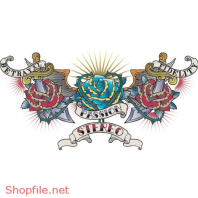 Vector Hình Xăm Decal Thiết Kế Độc Đáo Ấn Tượng