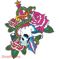 Vector Hình Xăm Decal Thiết kế Độc Đáo Ấn Tượng