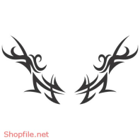 Vector Hình Xăm Decal Thiết kế Độc Đáo Ấn Tượng